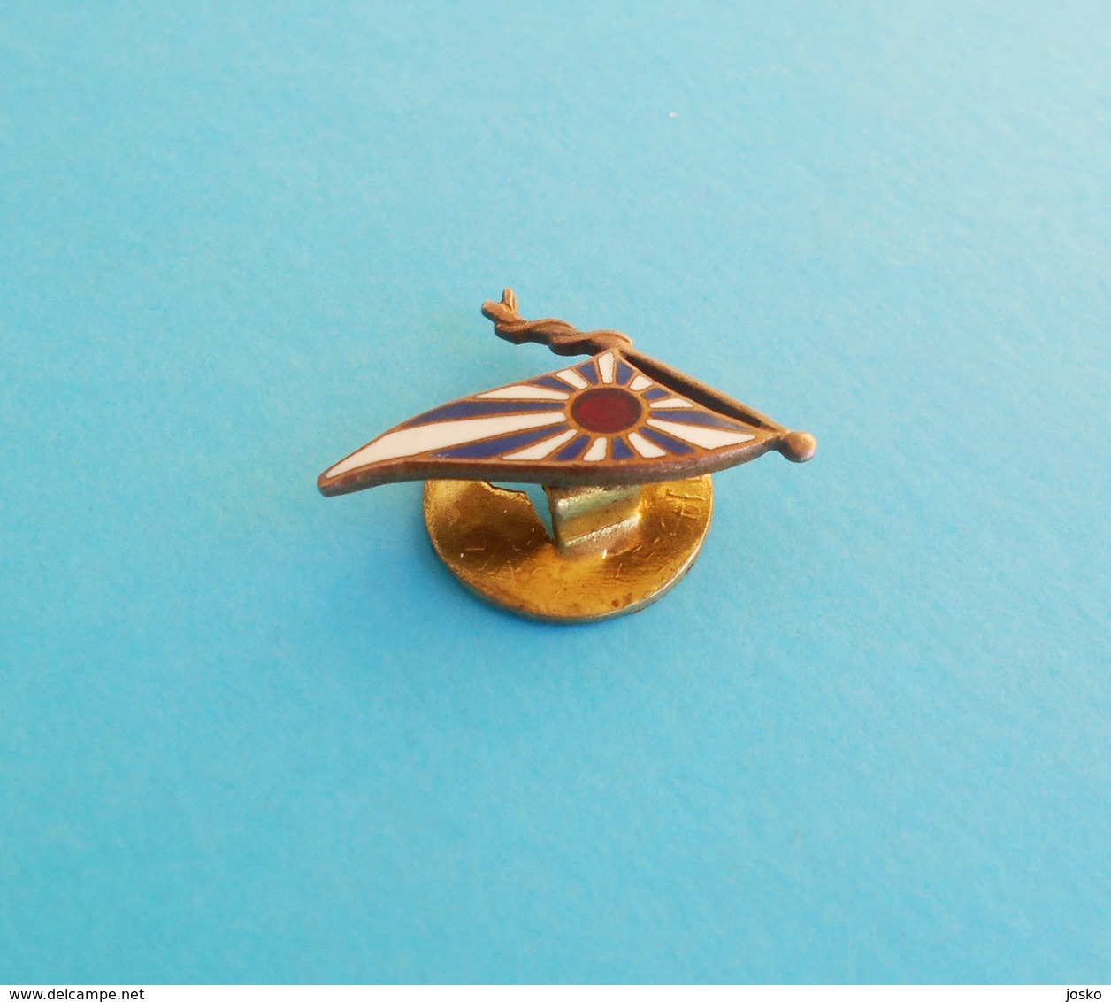 JADRAN SPLIT - Croatia Ex Yugoslavia Water-polo Club Old Enamel Buttonhole Pin * Waterpolo Badge Wasserball Pallanuoto - Water-Polo