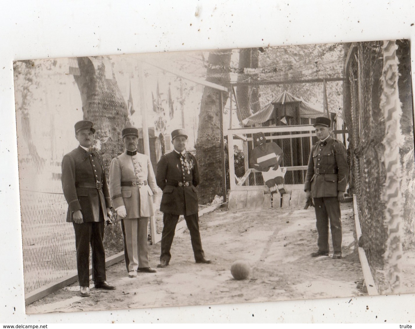 AVIGNON 7 EME REGIMENT DU GENIE PENDANT LES FETES 1934 1935 "JEU DE FOOTBALL " - Avignon