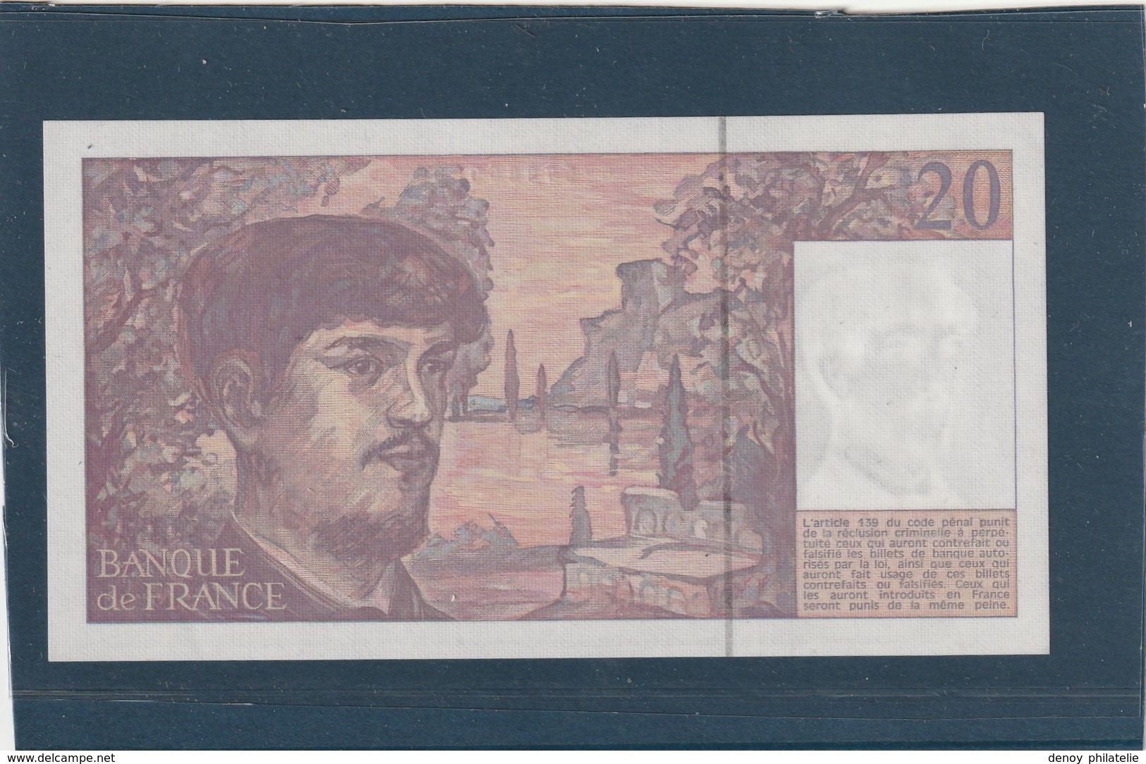 France Billet De 20 Francs Debussy 1990 Alphabet H 31 Reference Fayet 66bis 1a Neuf - 20 F 1980-1997 ''Debussy''