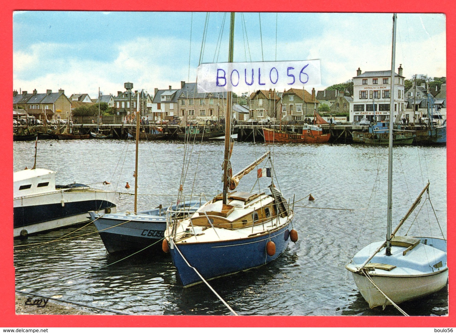 CPM(14.Calvados)Grandcamp- -n°26. Les Bains Et Le Port . - Autres & Non Classés