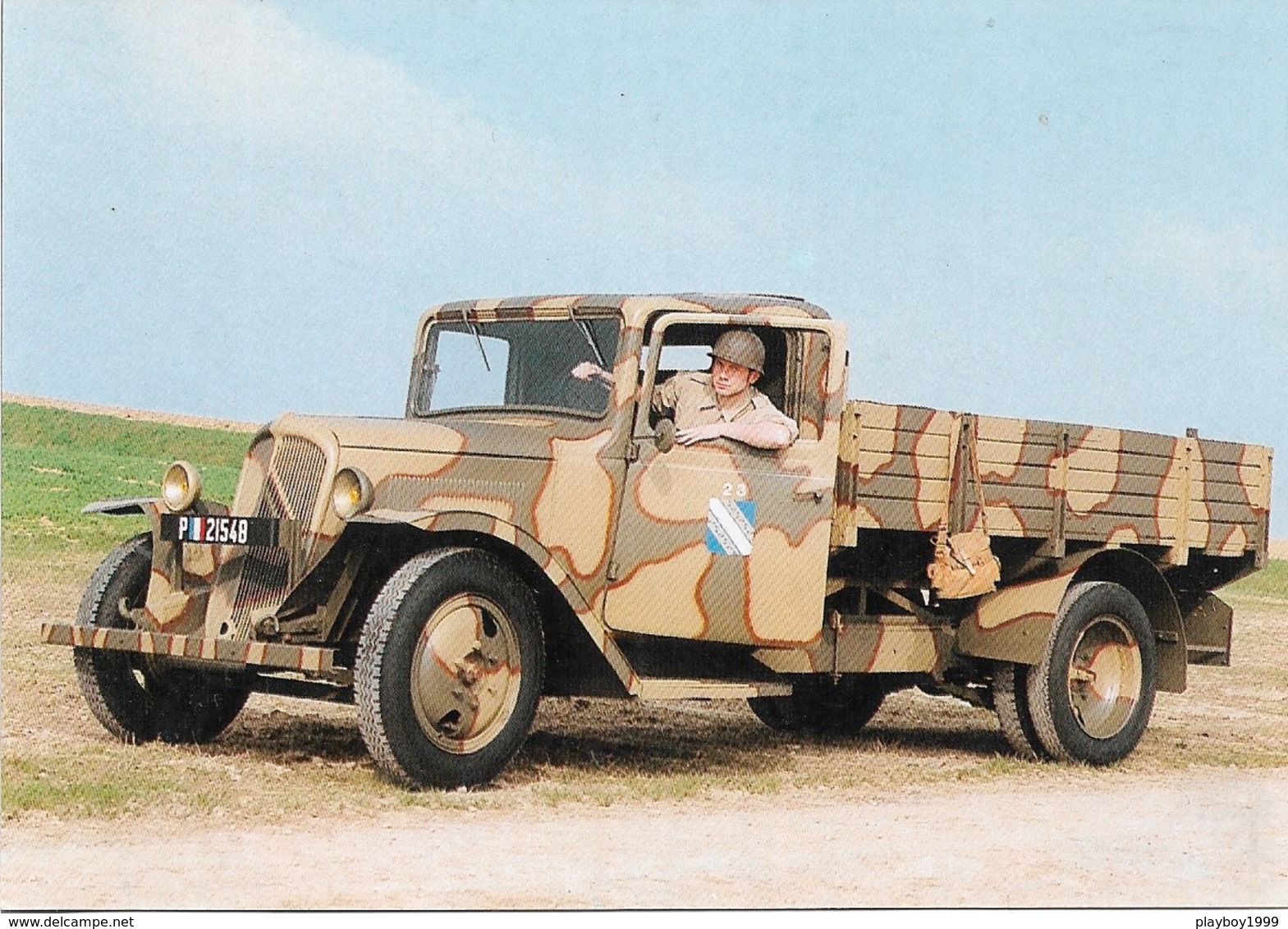 Automobile - Camionnette CITROEN Type 23 Compagnie Du 23 è B.C.L.M. Juin 1940 - Cpm - Vierge - - Camions & Poids Lourds