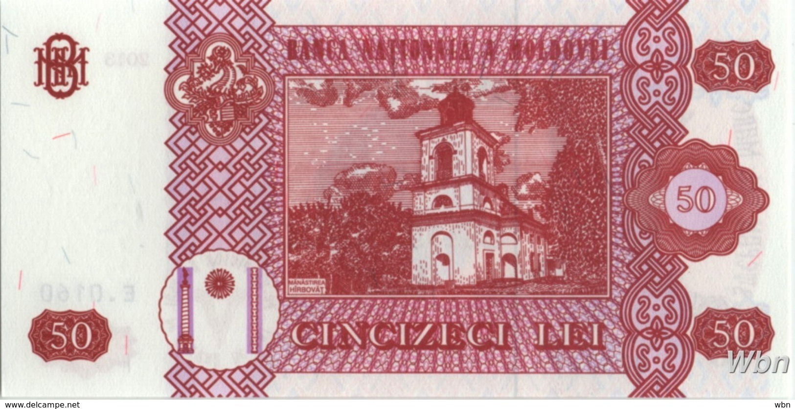 Moldavie 50 Lei (P14) 2013 -UNC- - Moldavie