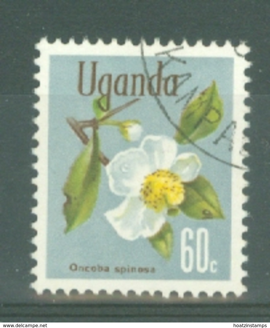 Uganda: 1969/74  Flowers    SG138    60c    Used - Uganda (1962-...)