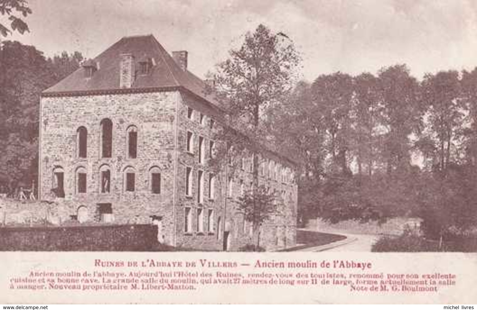 Villers-la-Ville - Ruines - Ancien Moulin De L'Abbaye - Circulé - TBE - Villers-la-Ville