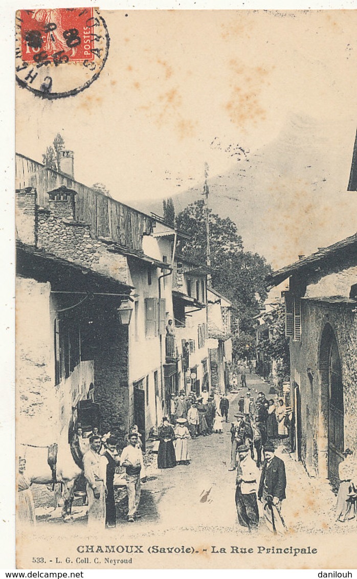 73 // CHAMOUX   La Rue Principale - Chamoux Sur Gelon