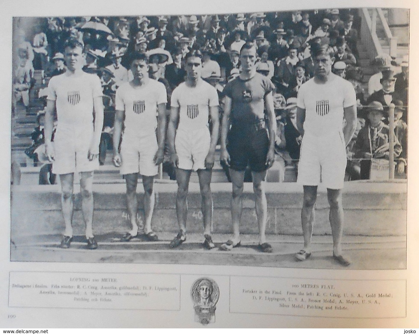 ATHLETICS On OLYMPIC GAMES 1912 STOCKHOLM - Original Vintage Programme * Athletisme Atletismo Atletica Athletik Athletic - Libri