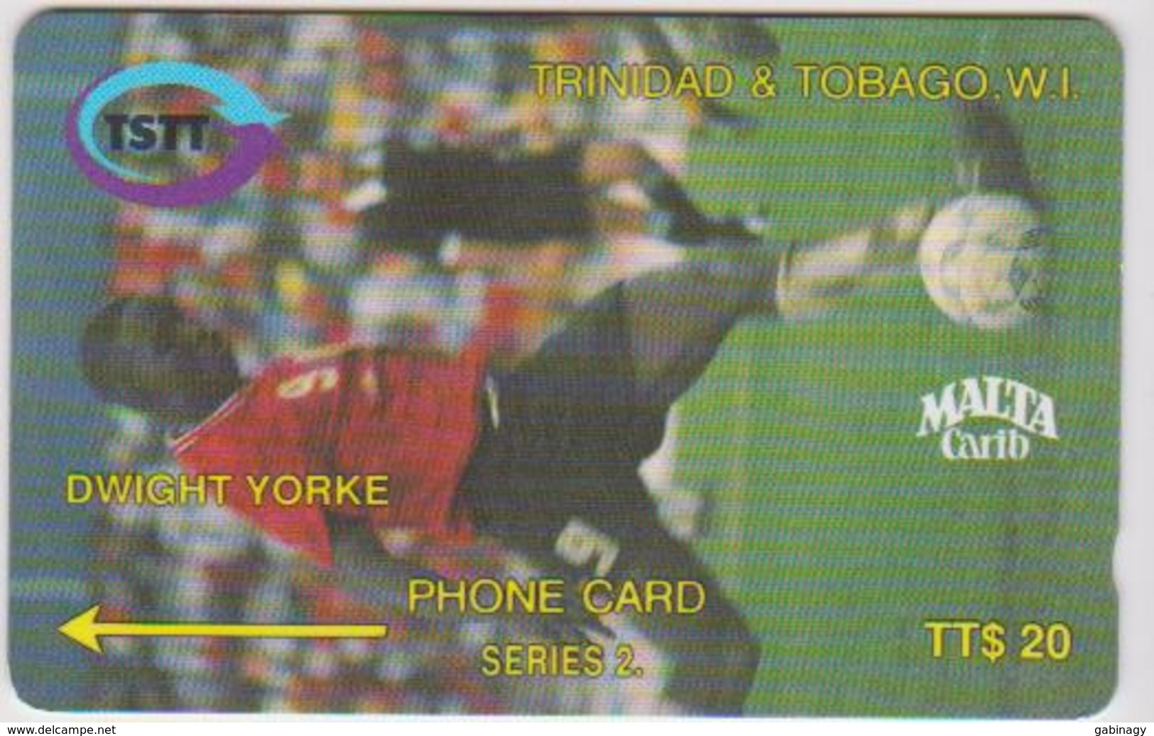 #07 - CARIBBEAN-007 - TRINIDAD & TOBAGO - DWIGHT YORKE - Trinité & Tobago