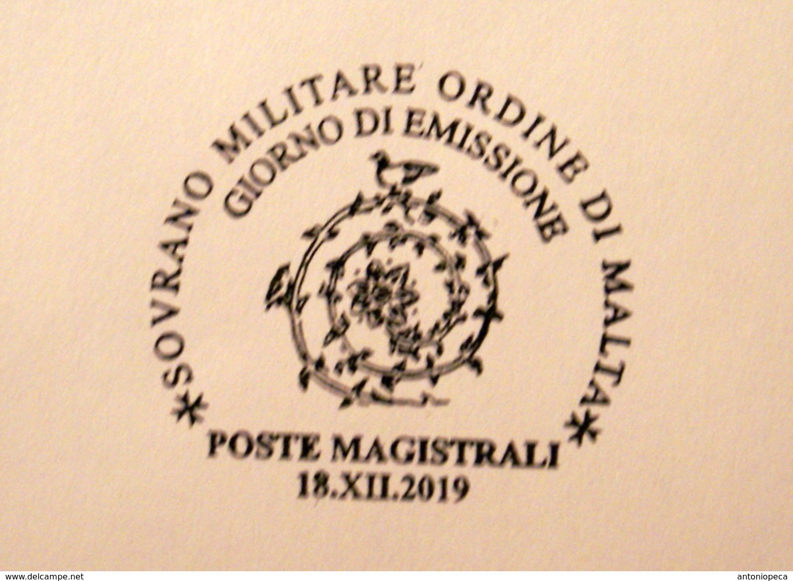 SMOM 2019,ARTE MUSIVA, FULL SHEET  FDC - Sovrano Militare Ordine Di Malta