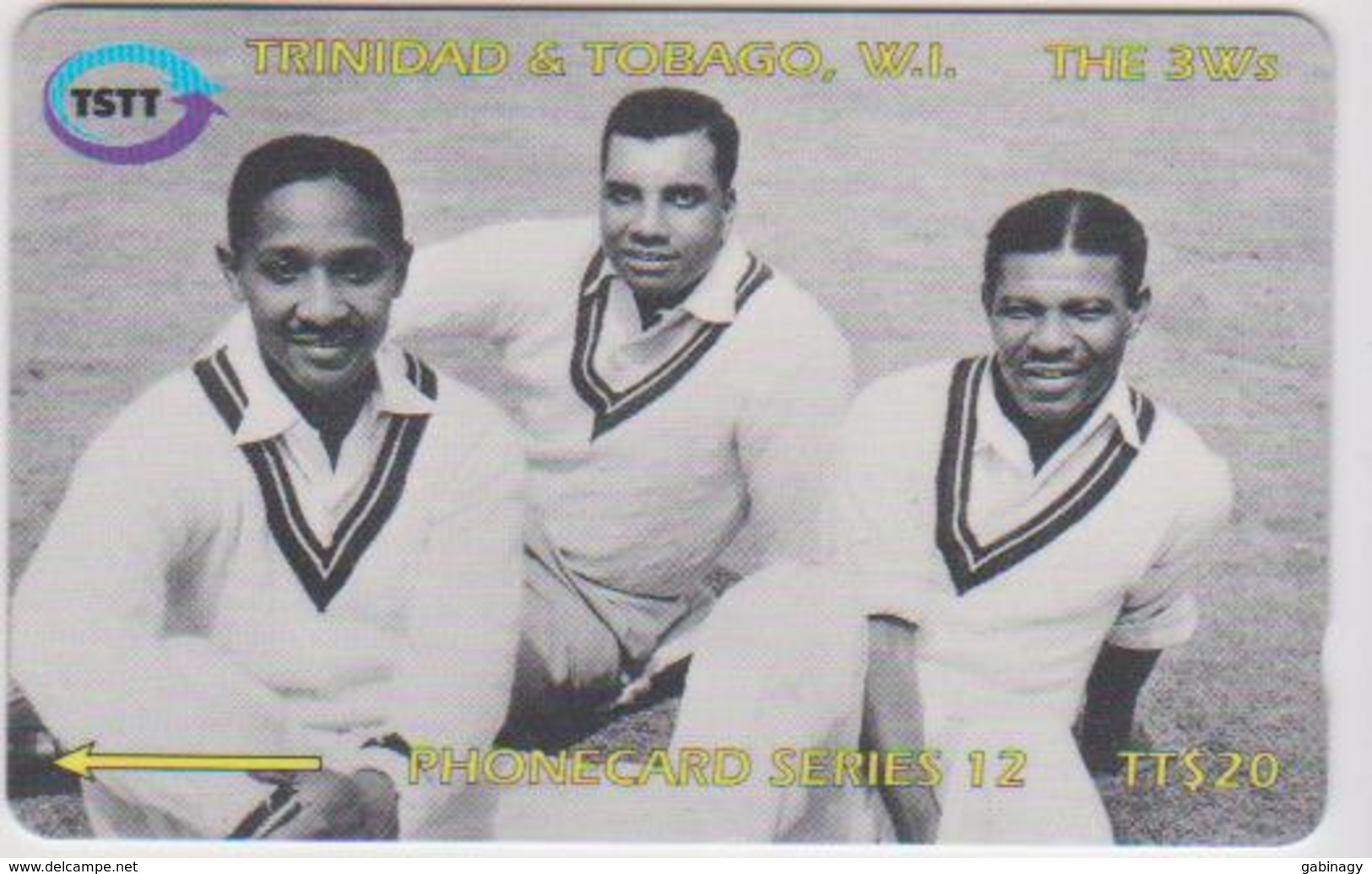 TRINIDAD & TOBAGO - 144CTTB - Cricket - "The 3 W" - Trinidad & Tobago