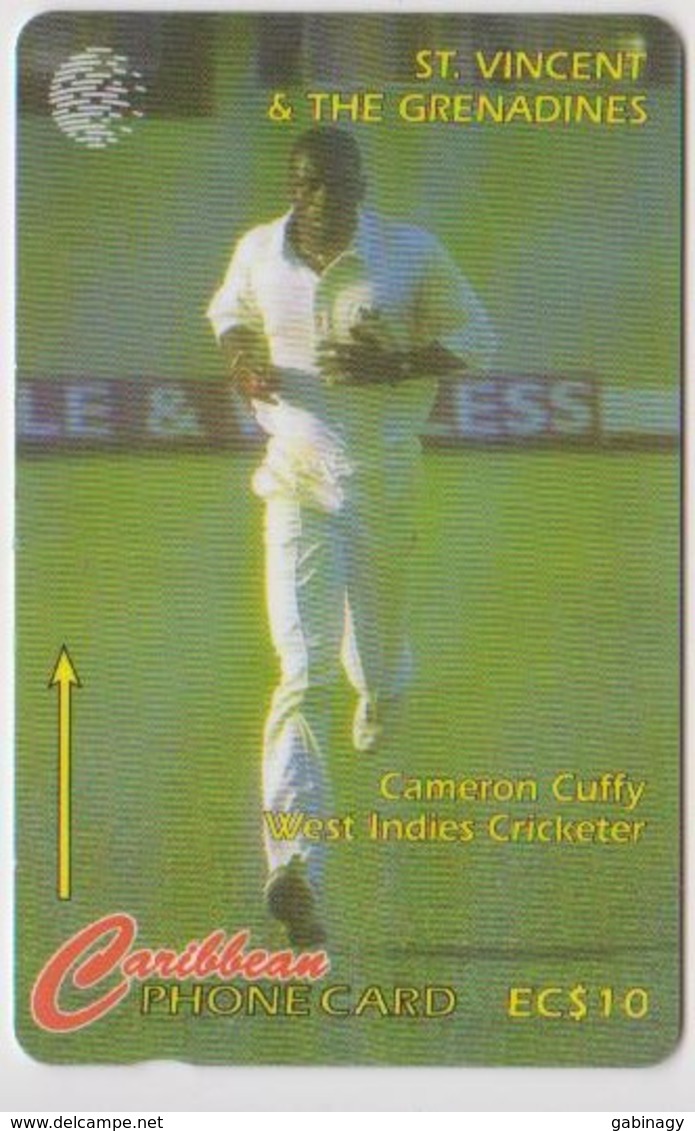 #07 - CARIBBEAN-027 - ST. VINCENT & THE GRENADINES - CAMERON CUFFY - CRICKET - St. Vincent & Die Grenadinen