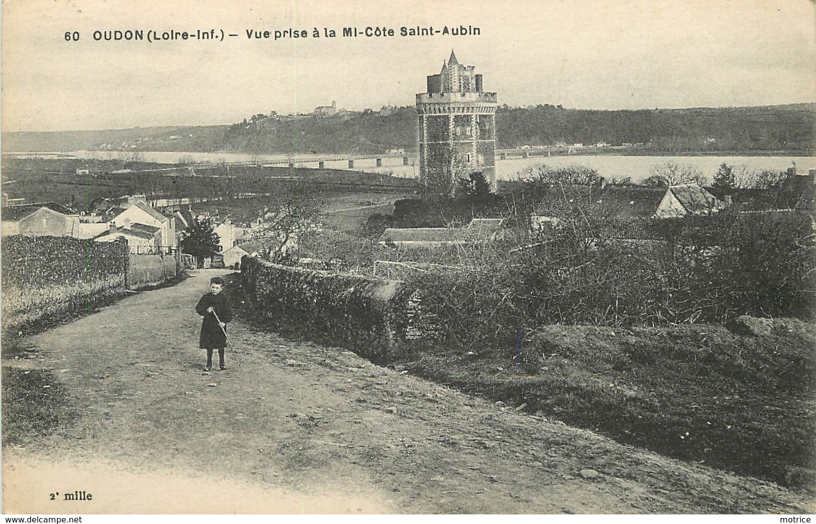 OUDON - Vue Prise à La Mi-côte Saint Aubin. - Oudon