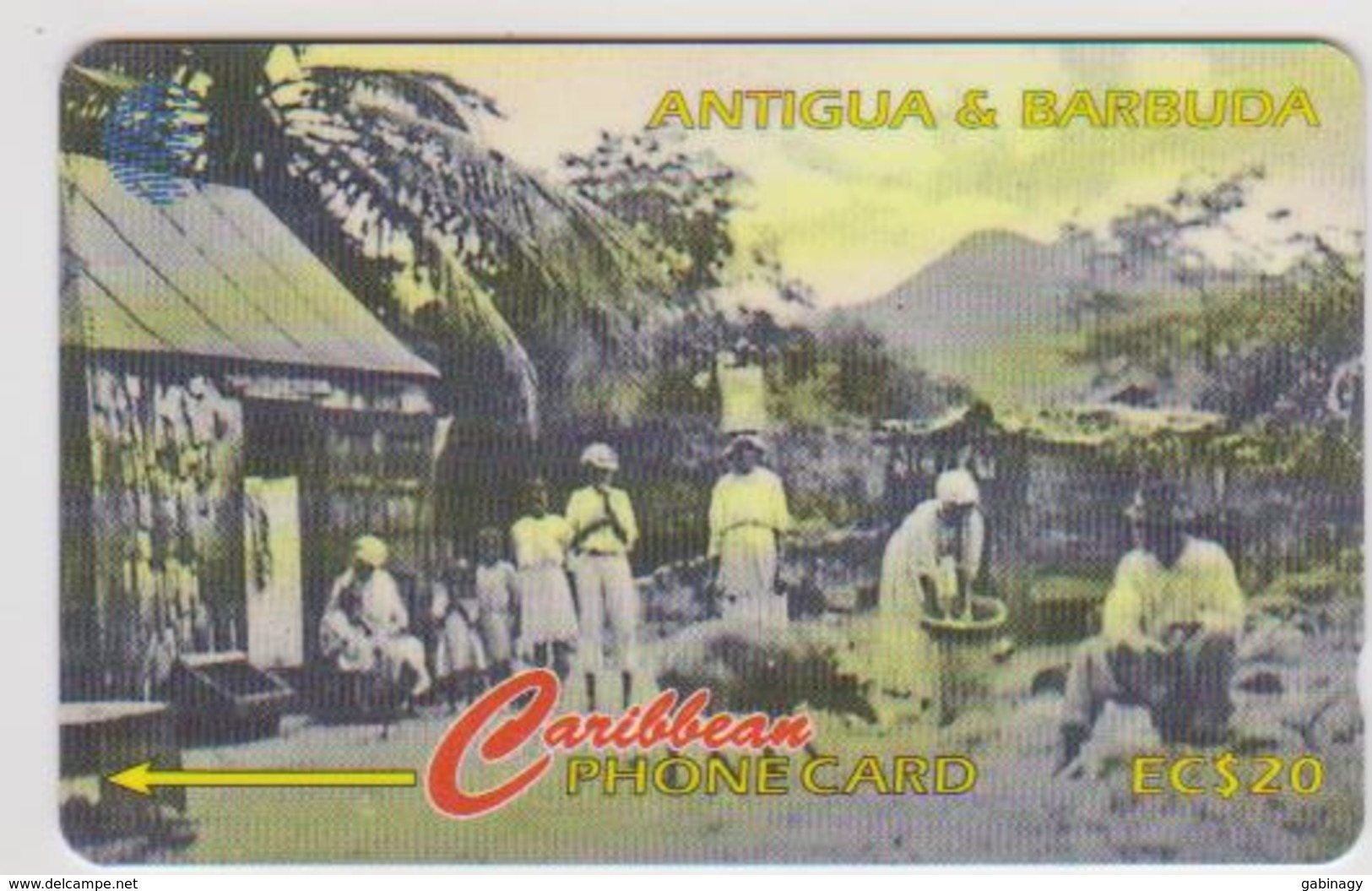#07 - CARIBBEAN-032 - ANTIGUA - RURAL ANTIGUAN FAMILY - Antigua En Barbuda