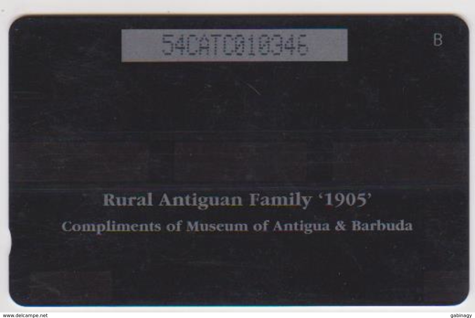 #07 - CARIBBEAN-032 - ANTIGUA - RURAL ANTIGUAN FAMILY - Antigua Et Barbuda