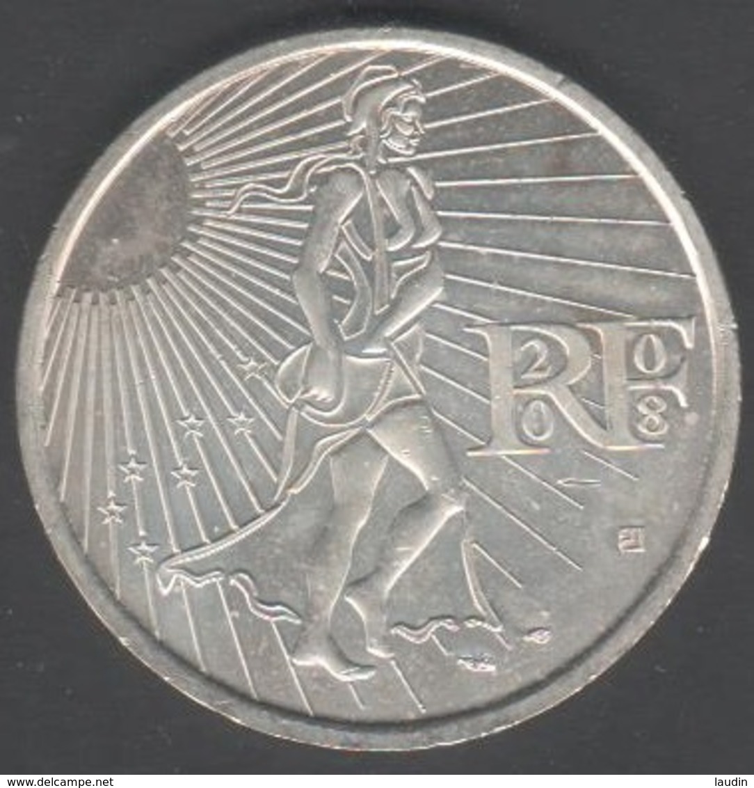 Pièce De 15 Euros Argent 2008 , Port Gratuit - France