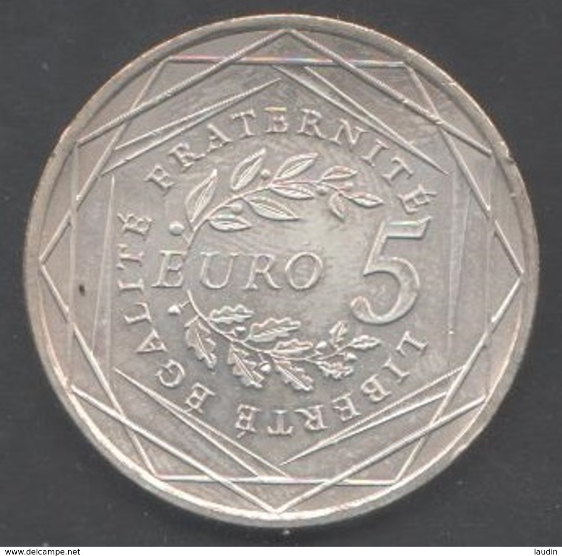 Pièce De 5 Euros Argent 2008 , Port Gratuit - France