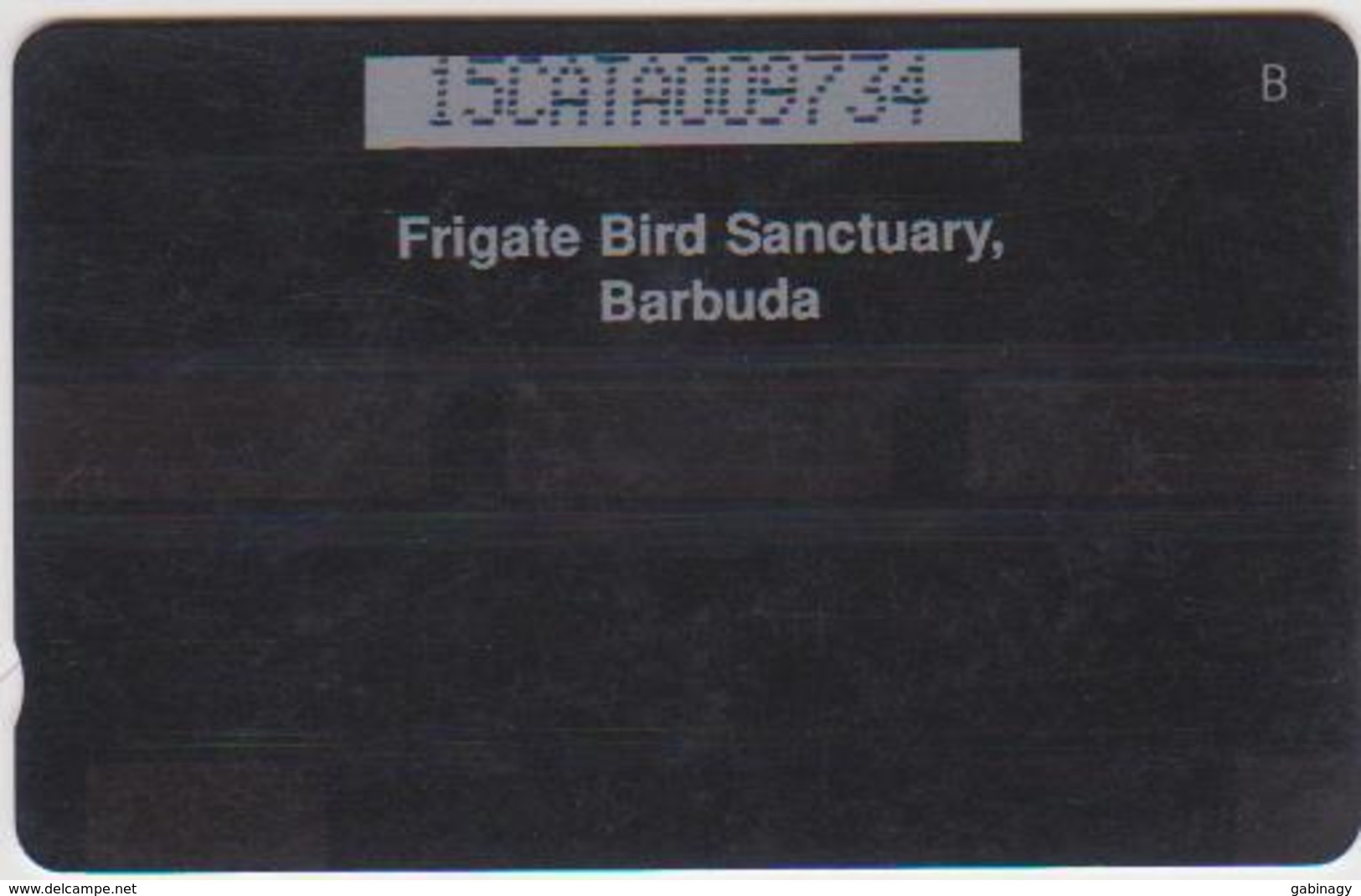 #07 - CARIBBEAN-045 - ANTIGUA - FRIGATE BIRD - Antigua And Barbuda