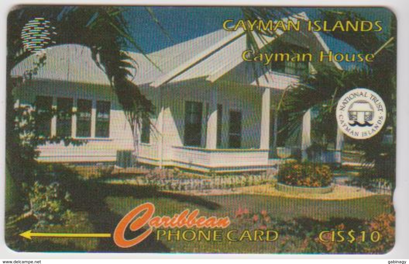 CAYMAN ISLANDS - 11CCIC - CAYMAN HOUSE - Islas Caimán