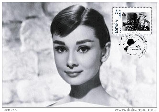 Spain 2013 - The World Of Cinema - Audrey Hepburn Maxicard - Cinema