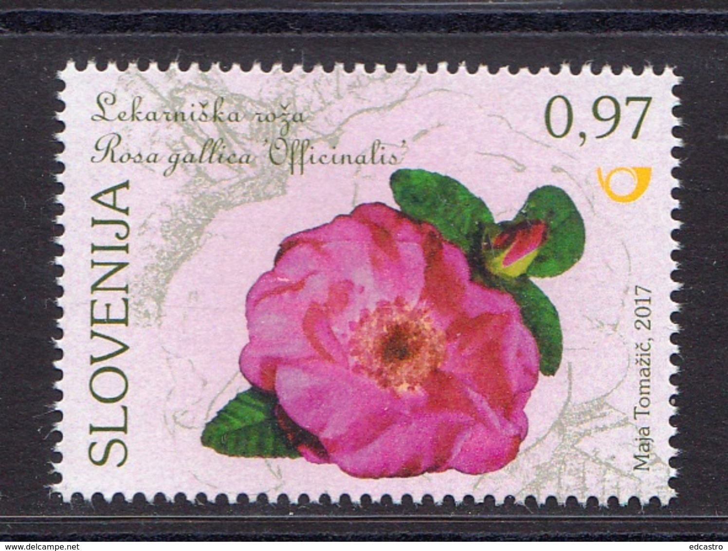 4.- SLOVENIA 2017 ROSES - Rosas