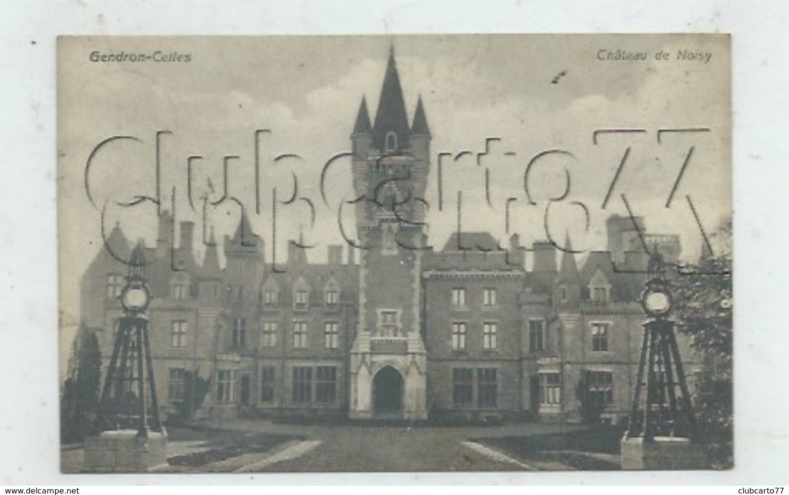 Celles (Belgique, Namur) : Le Chateau De Noisy Située Au Hameau De Gendron En 1904 PF. - Other & Unclassified