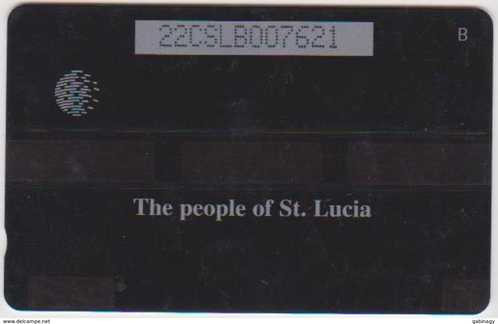 #07 - CARIBBEAN-097 - SAINT LUCIA - PEOPLE - Santa Lucía