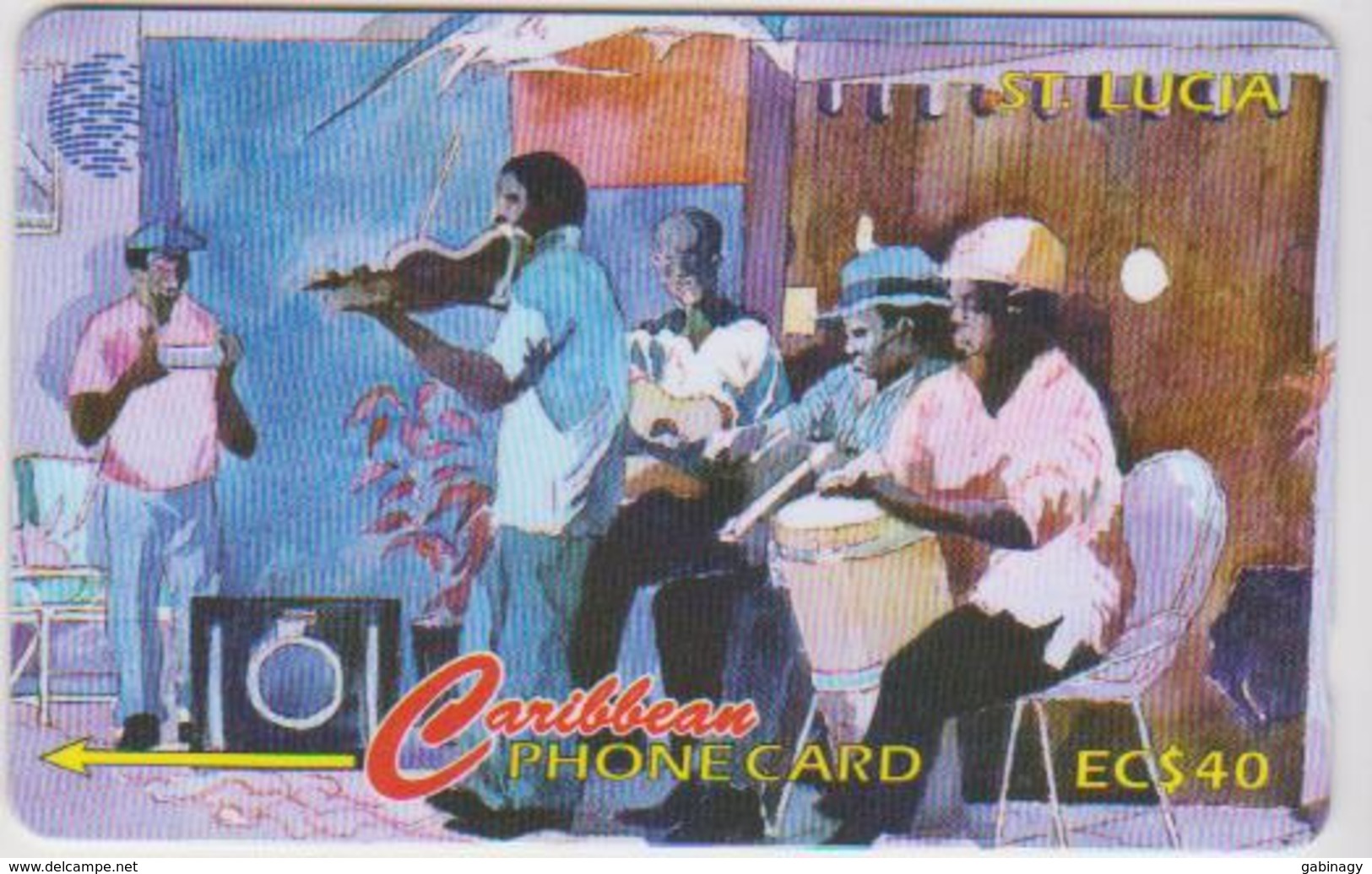 SAINT LUCIA - 21CSLC - People Of St. Lucia - Orchestra - PEOPLE - Sainte Lucie