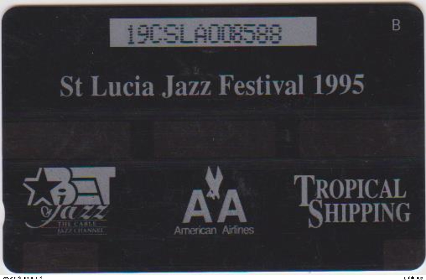 #07 - CARIBBEAN-104 - SAINT LUCIA - JAZZ - Sainte Lucie