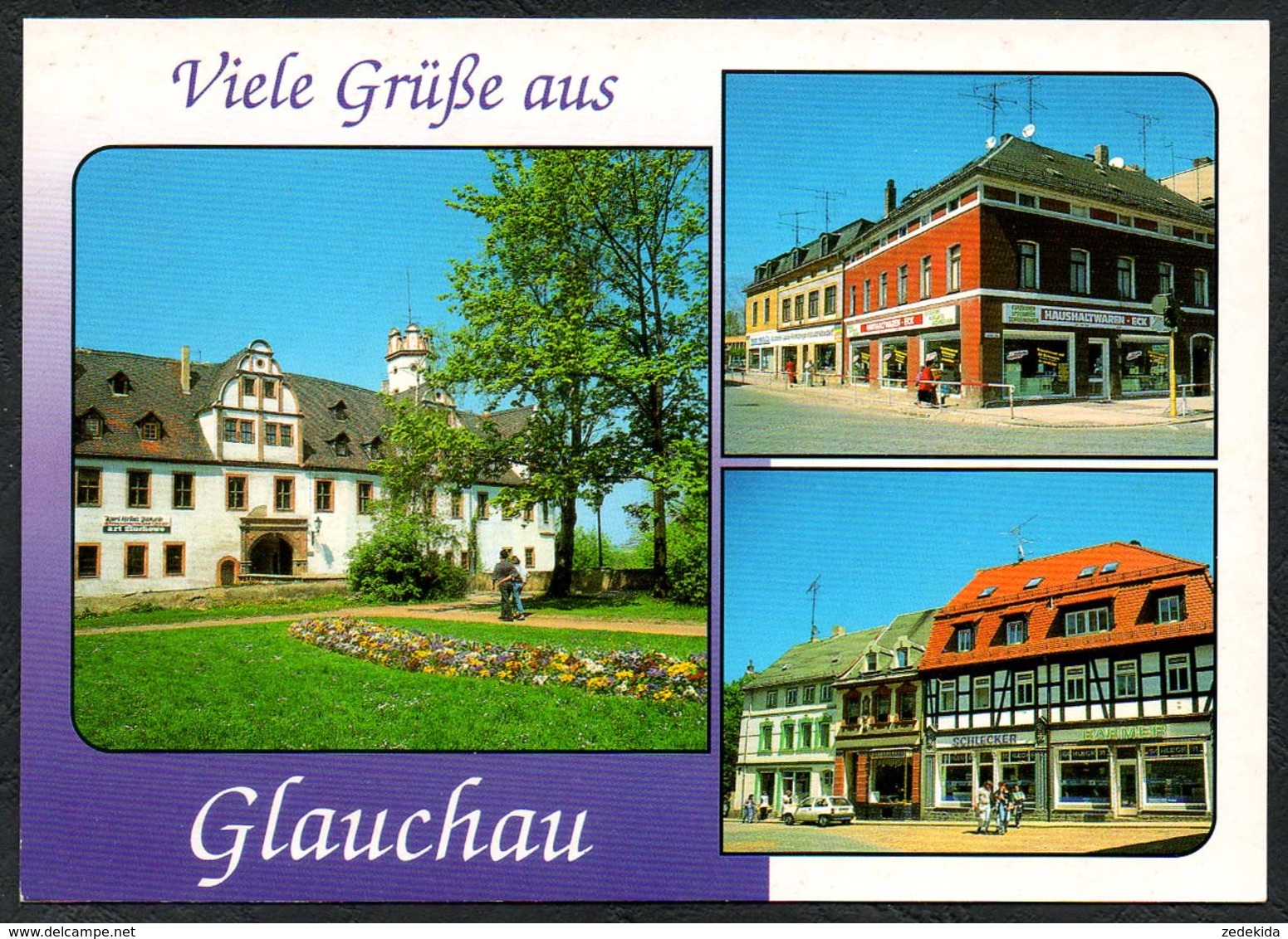 D2621 - TOP Glauchau - Bild Und Heimat Reichenbach - Qualitätskarte - Glauchau