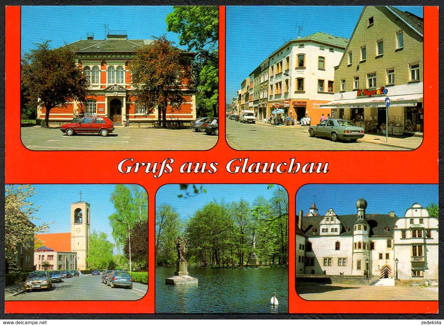 D2622 - TOP Glauchau - Bild Und Heimat Reichenbach - Qualitätskarte - Glauchau