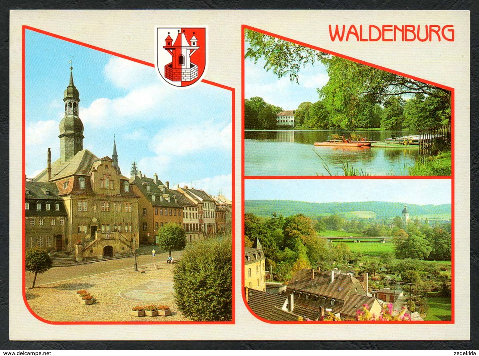 D2625 - TOP Waldenburg - Bild Und Heimat Reichenbach - Qualitätskarte - Waldenburg (Sachsen)