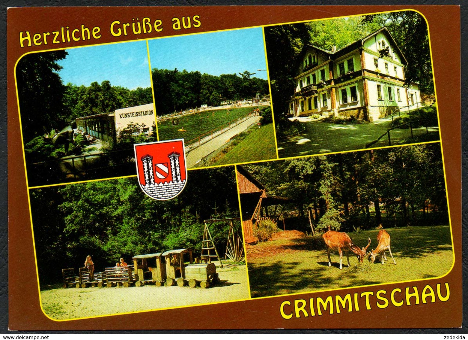 D2630 - TO Crimmitschau Forsthaus - Bild Und Heimat Reichenbach - Qualitätskarte - Crimmitschau