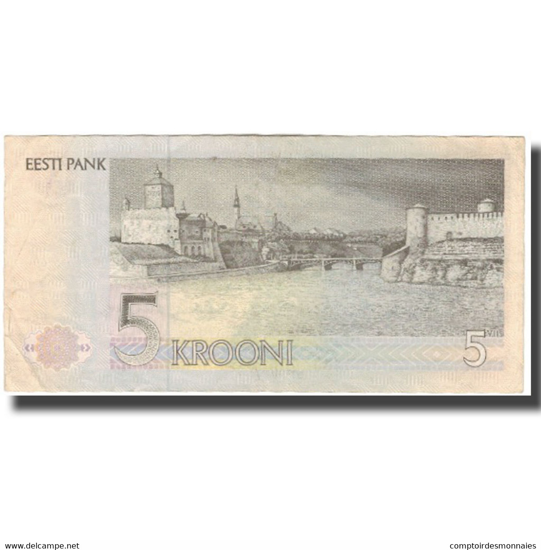 Billet, Estonia, 5 Krooni, 1991, KM:71a, TB+ - Estland