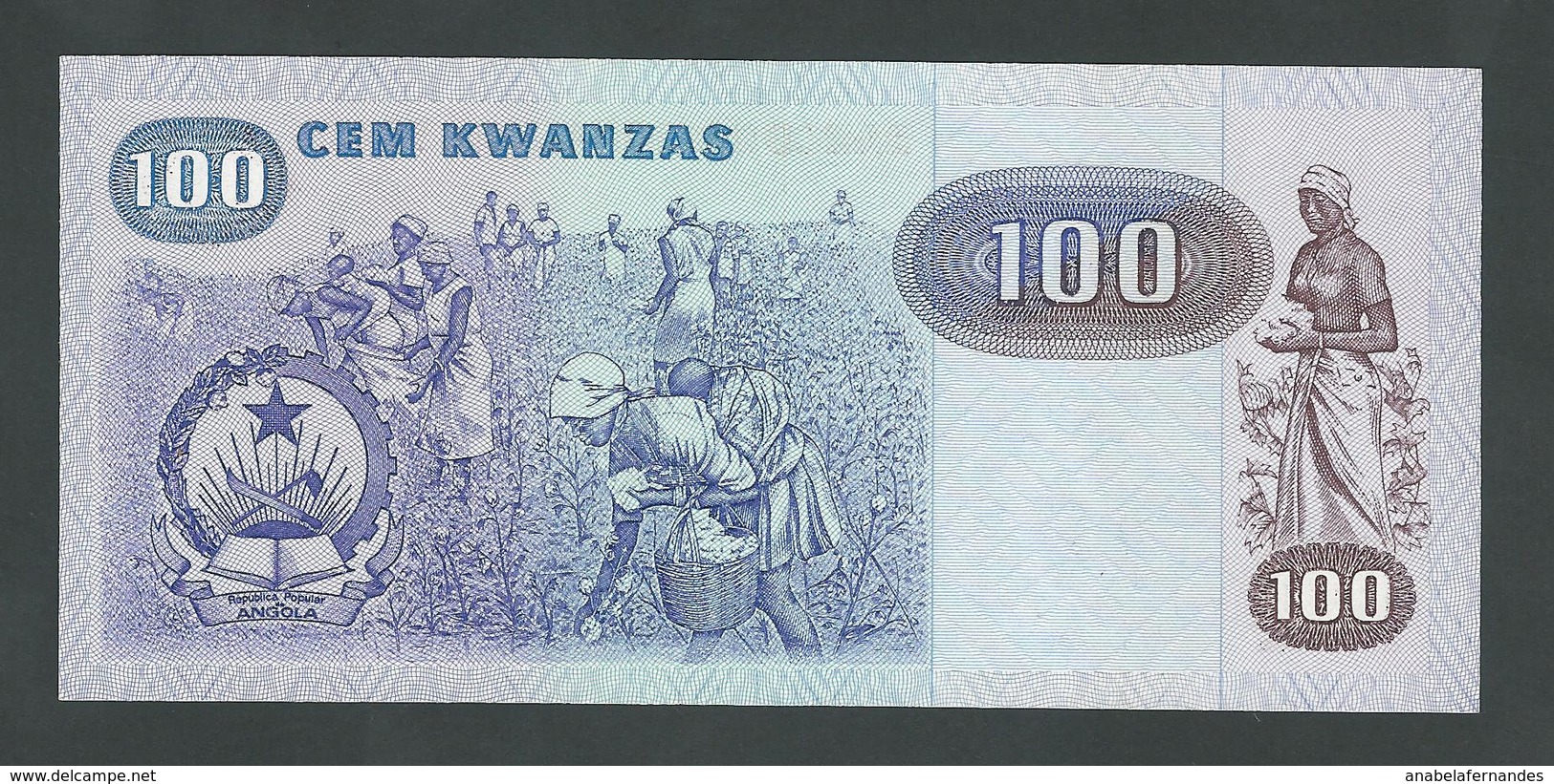 ANGOLA 100 KWANZAS 1984 AA UNC - Angola