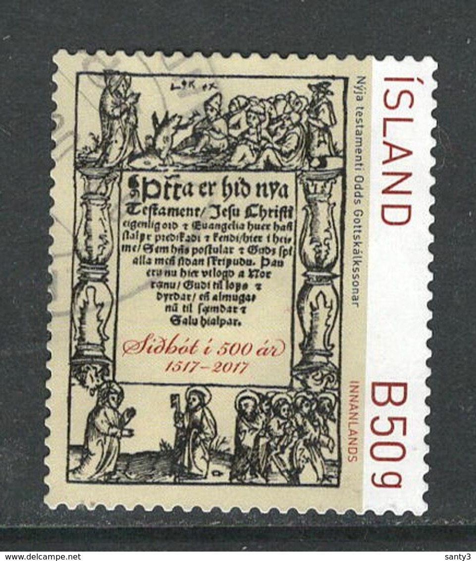 Ijsland, Yv 1458 Jaar 2017  Gestempeld - Used Stamps