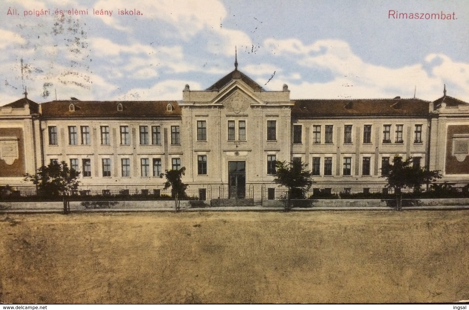 Slovacchia....... Rimaszombat....Iskola...... Ca. 1914 - Slovacchia