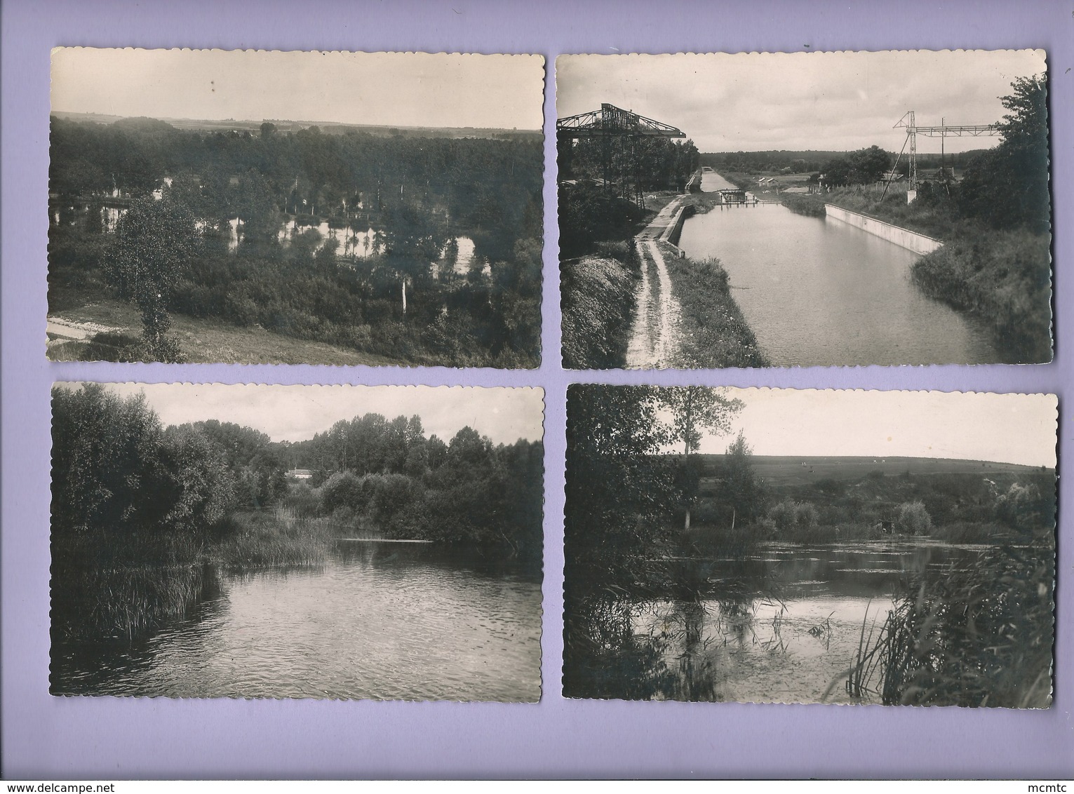 25 cartes - Bray sur Somme  -( Somme)- Port Gayette , étang , pécheur , moulin , canal , la Somme , Anguillerie, Camping