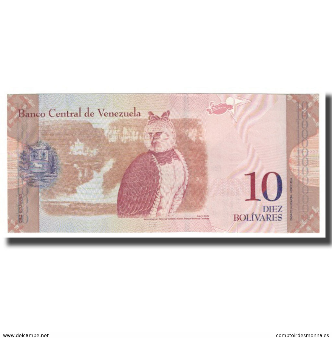 Billet, Venezuela, 10 Bolívares, 2007, 2007-03-20, KM:90a, NEUF - Venezuela