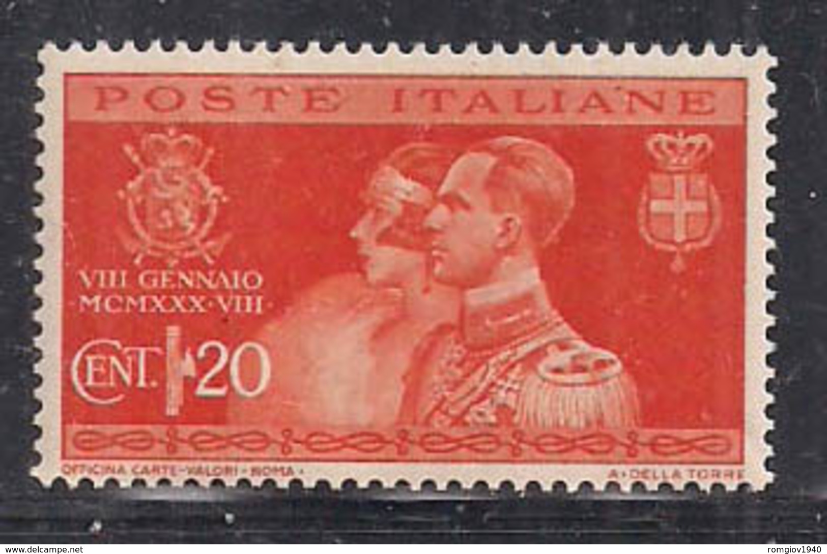 REGNO D'ITALIA   1930   NOZZE PRINCIPE UMBERTO    SASS. 269 MNH XF - Nuovi