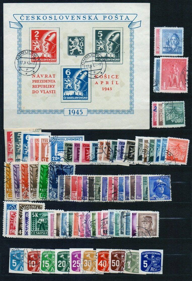 1945 Full Year - Fine Used - Años Completos