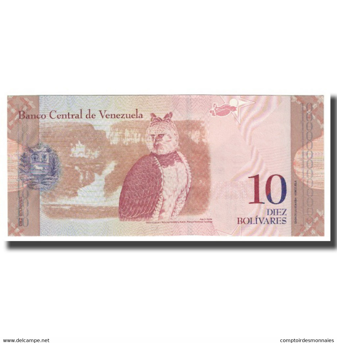 Billet, Venezuela, 10 Bolívares, 2009, 2009-09-03, KM:90a, NEUF - Venezuela
