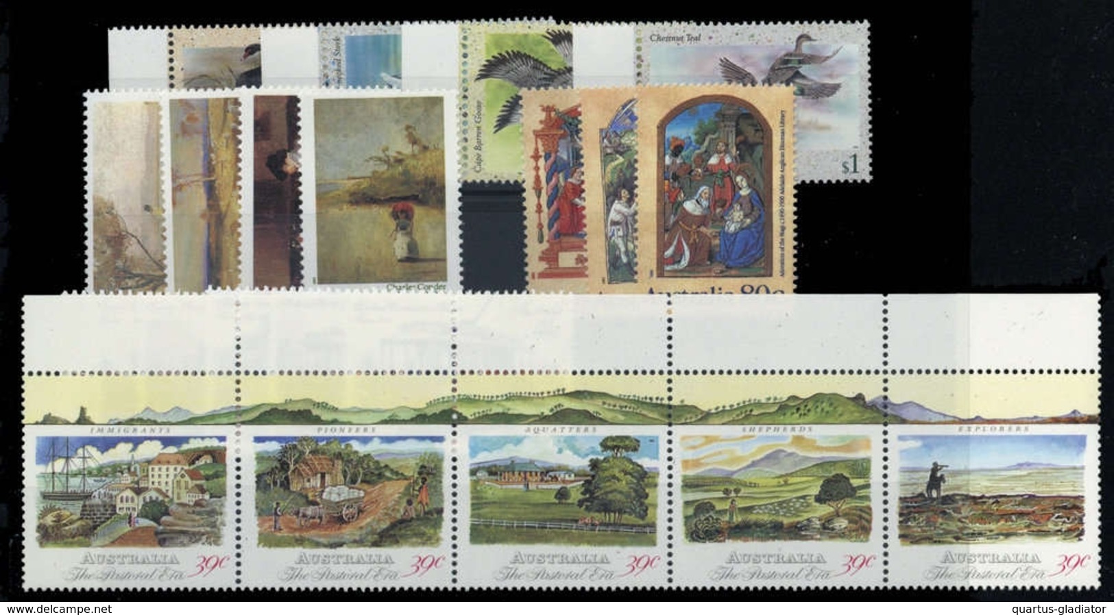 1989, Australien, 1152-56 U.a., ** - Sonstige & Ohne Zuordnung