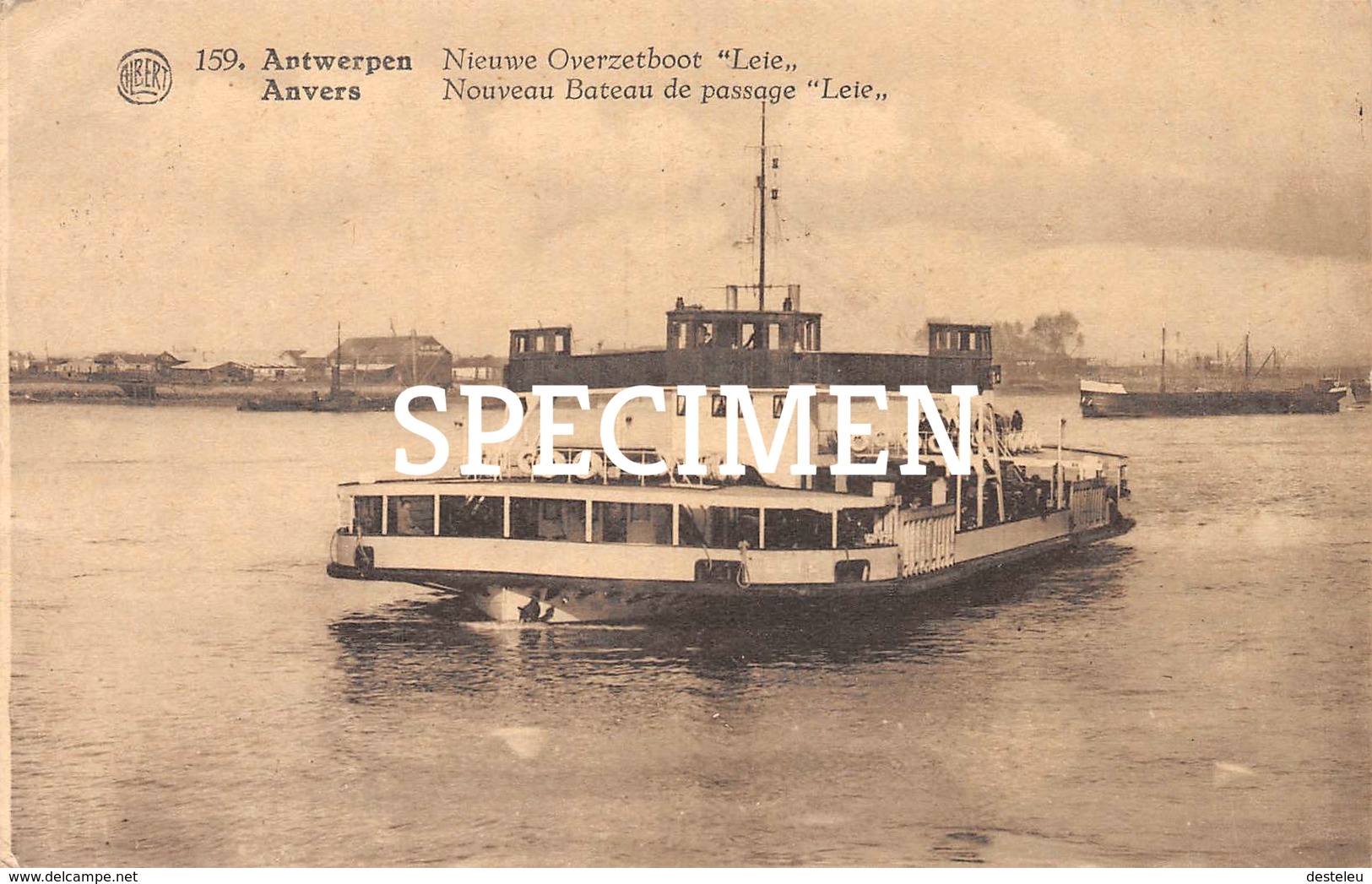 159 Nieuwe Overzetboot Leie - Anvers - Antwerpen - Aartselaar
