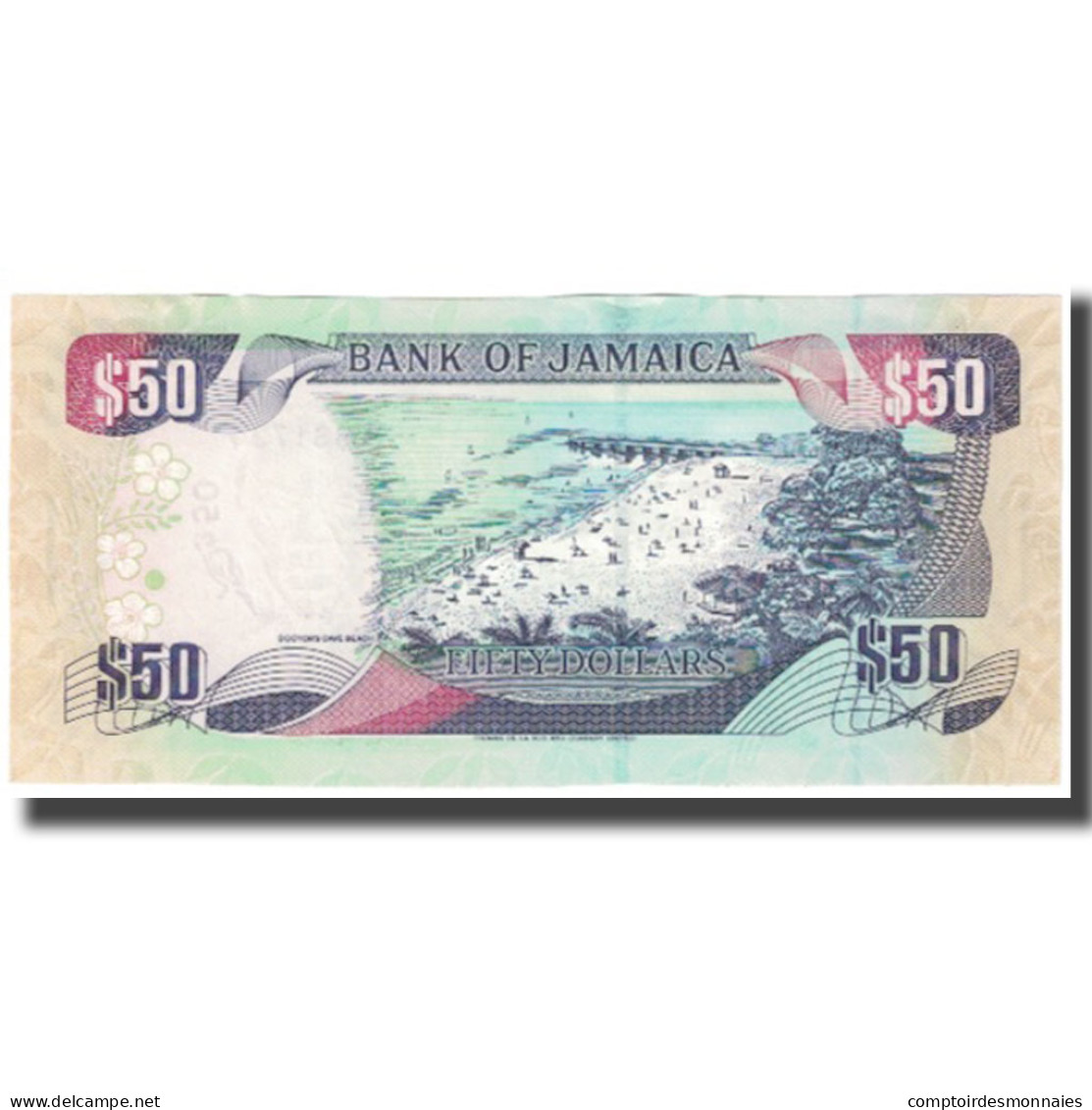 Billet, Jamaica, 50 Dollars, 2008, 2008-01-15, KM:79e, NEUF - Jamaique