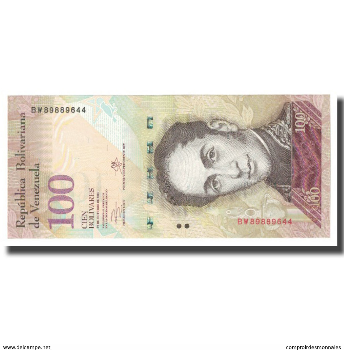 Billet, Venezuela, 100 Bolivares, 2013, 2013-10-29, KM:93a, NEUF - Venezuela