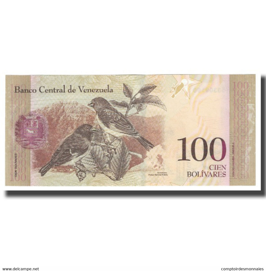 Billet, Venezuela, 100 Bolivares, 2013, 2013-10-29, KM:93a, NEUF - Venezuela