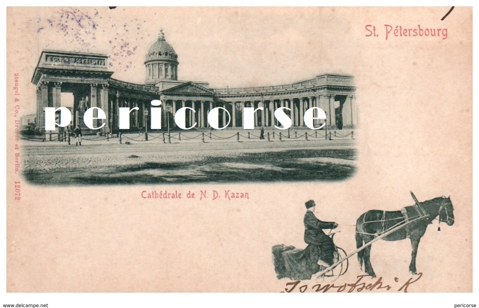 Troïka Et Saint Petersbourg - Russie