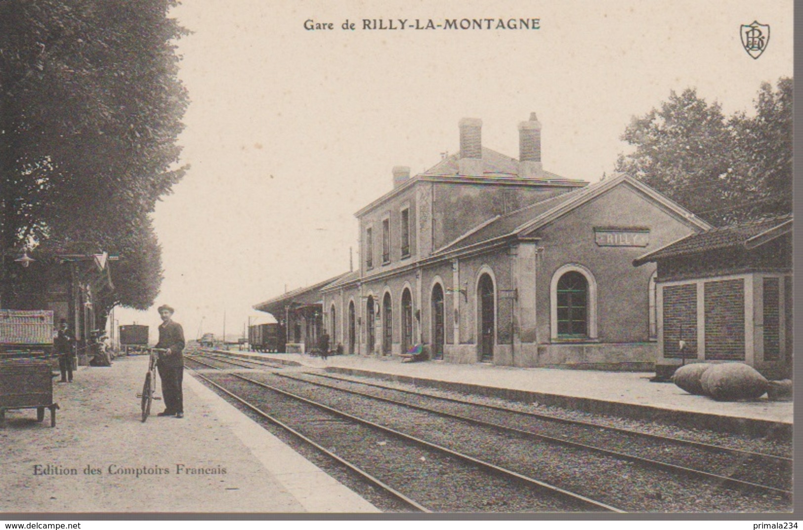 RILLY LA MONTAGNE - LA GARE - Reims