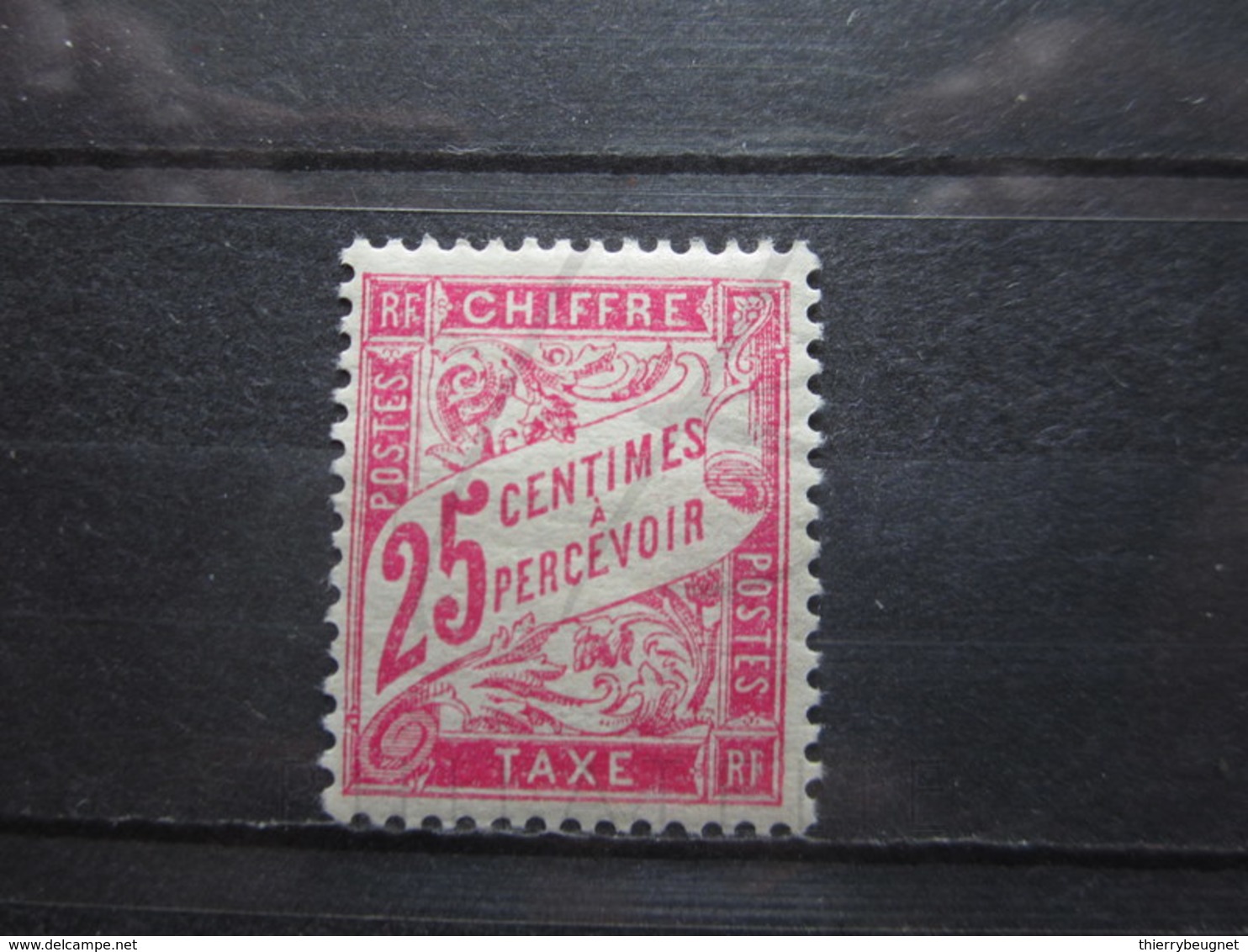 VEND BEAU TIMBRE TAXE DE FRANCE N° 32 , X !!! - 1859-1959 Neufs