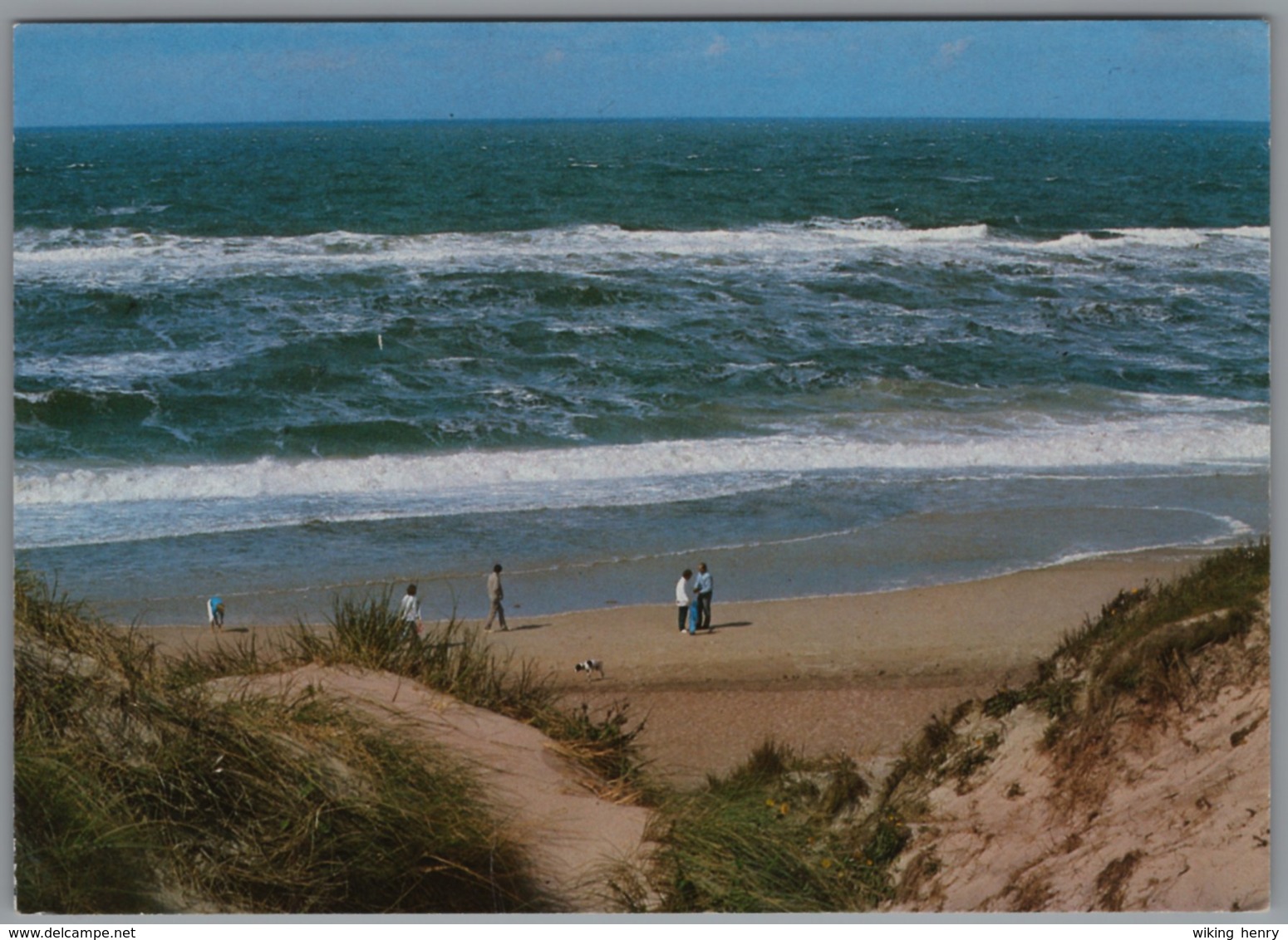 Langeoog - Dünen Mit Meeresbrandung - Langeoog