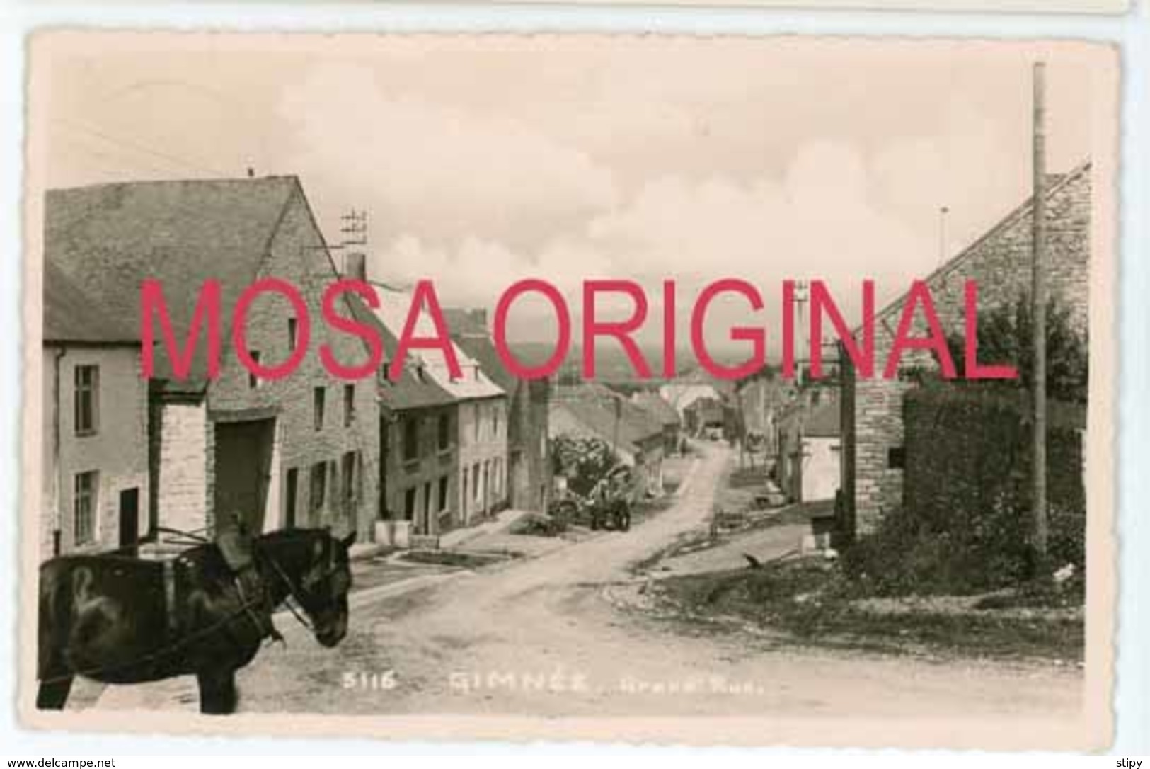 T41 - Gimnée   Carte Mosa Originale - Doische